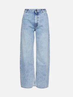 Wide Leg Column Jean