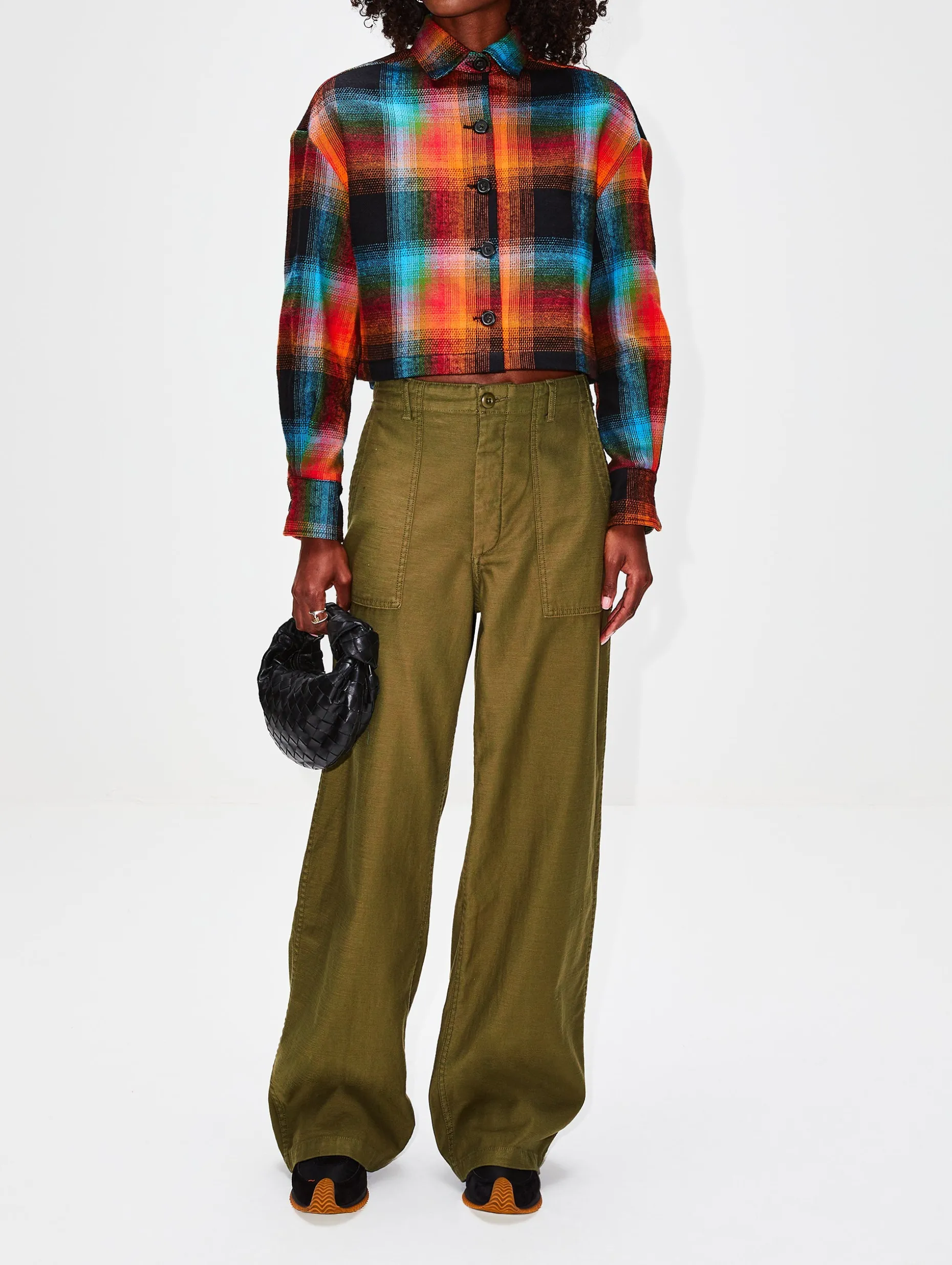 Wide Leg Utility Pant