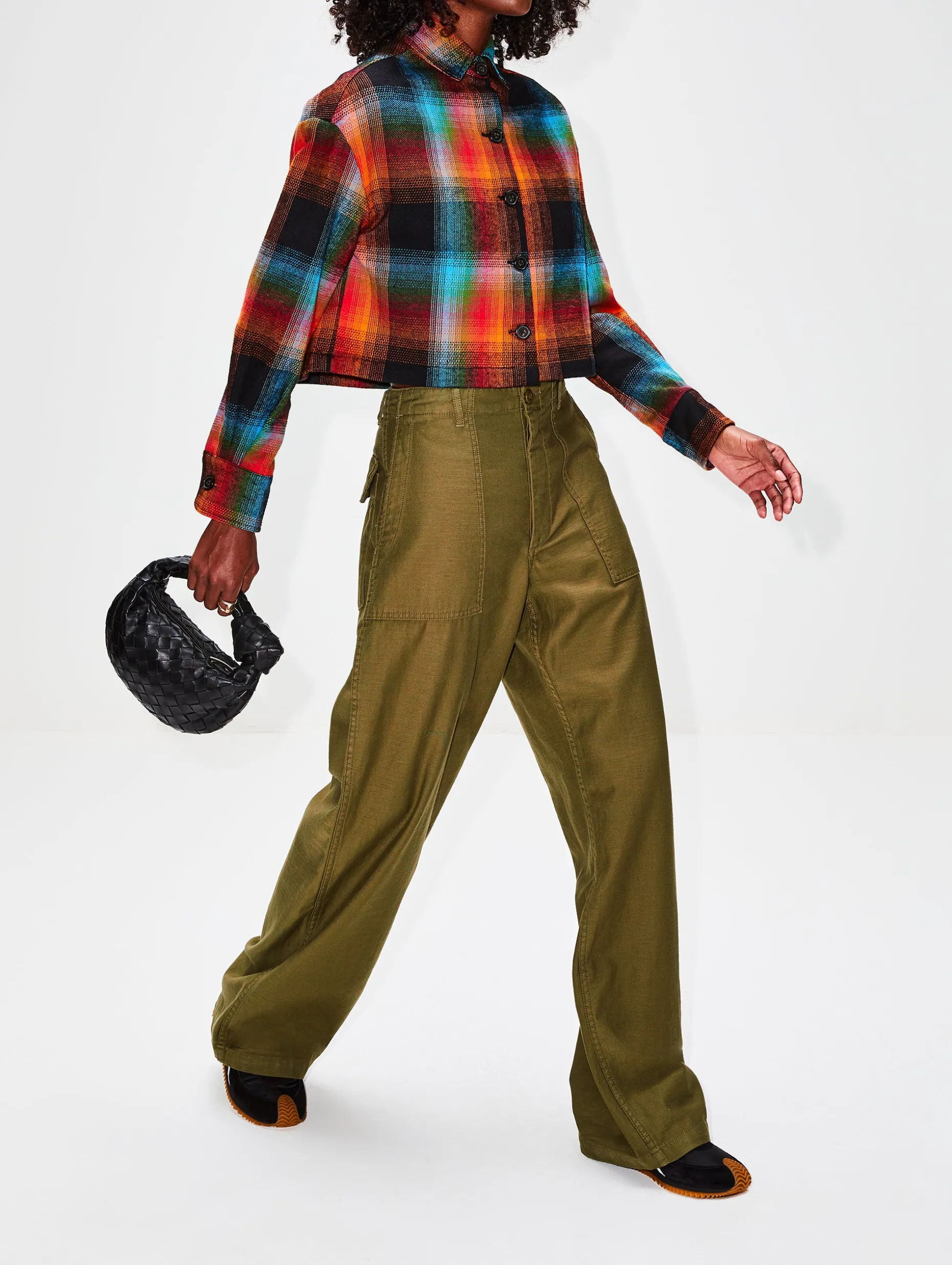 Wide Leg Utility Pant