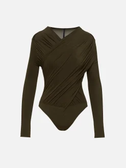 Wrap Long Sleeve Bodysuit