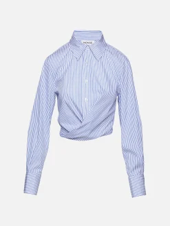 Wrap Stripe Shirt