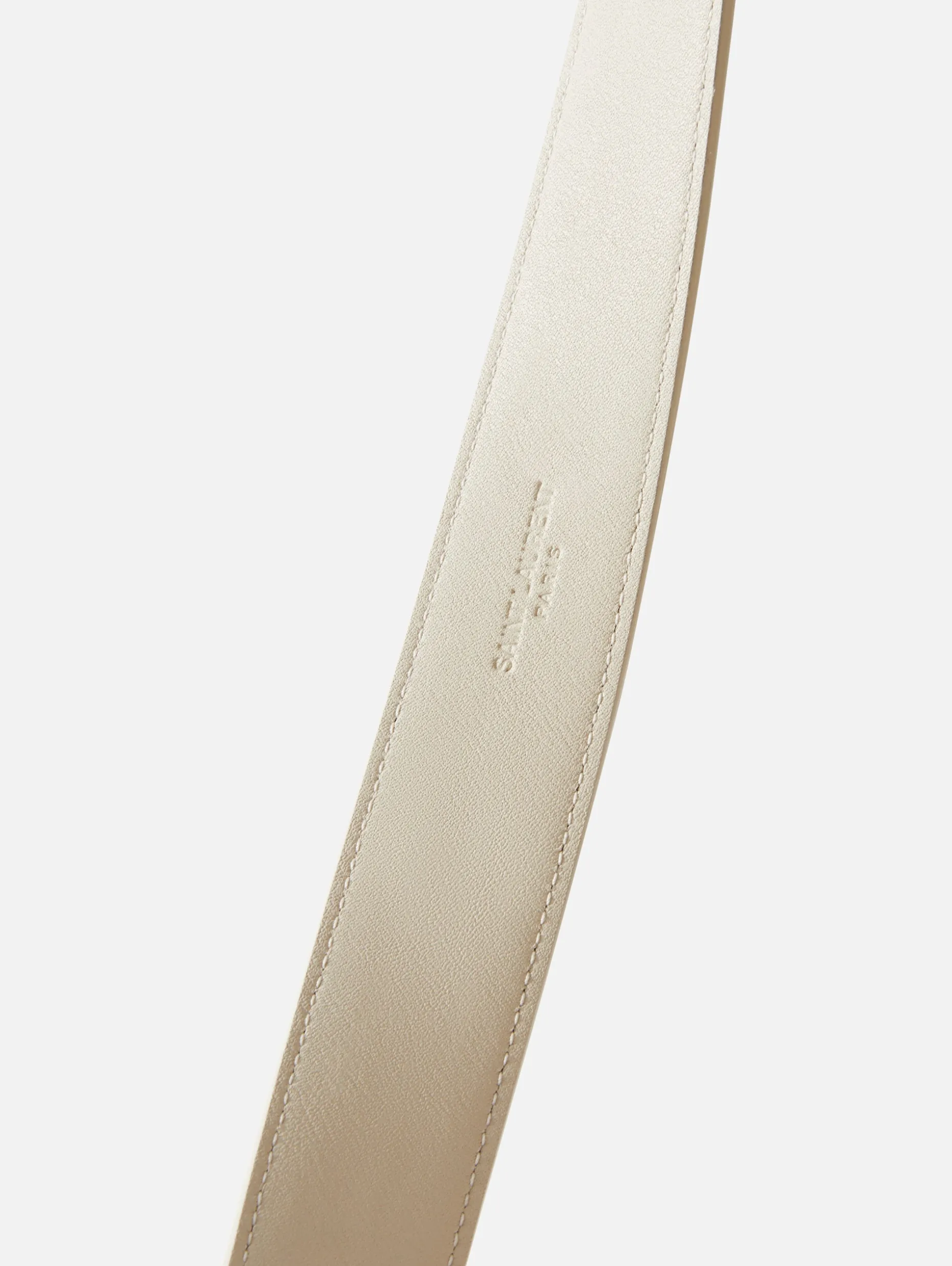 YSL 3CM Logo Belt